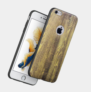 Carcasa TPU Impresión de Madera de la Serie Element para iPhone 6 Plus / 6s Plus