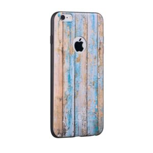 Carcasa TPU Impresión de Madera de la Serie Element para iPhone 6 Plus / 6s Plus