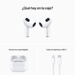 AirPods (3rd generation) 本体 AirPods 3 - Especificaciones técnicas - Soporte técnico de Apple (CL)